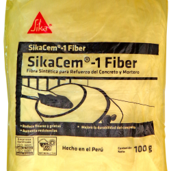 Controlar o disminuir las fisuras en concretos o morteros – SIKA® FIBER Controlar o disminuir las fisuras en concretos o morteros – SIKA® FIBER