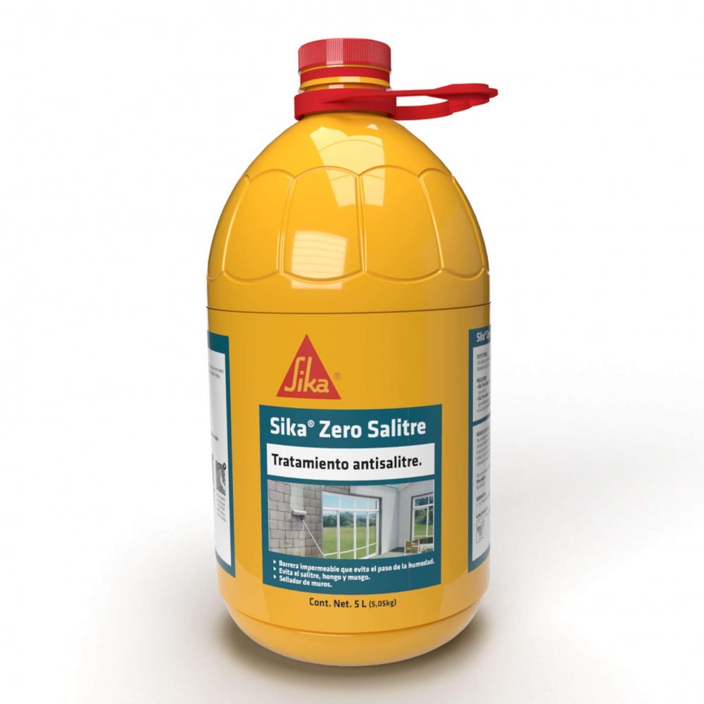Muros con humedades ascendentes - SIKA® ZERO SALITRE