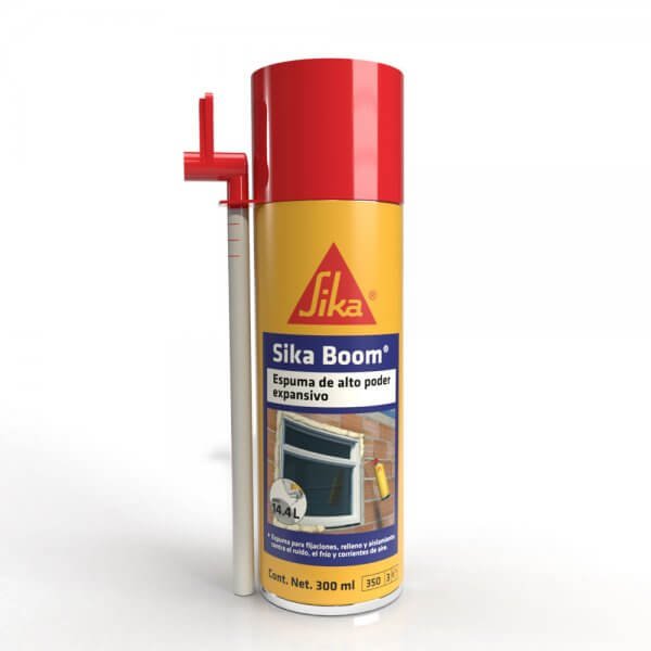 Rellenar espacios vacios entre elementos de construcción para evitar el ingreso de polvo, viento, ruido o frío - SIKA BOOM® S