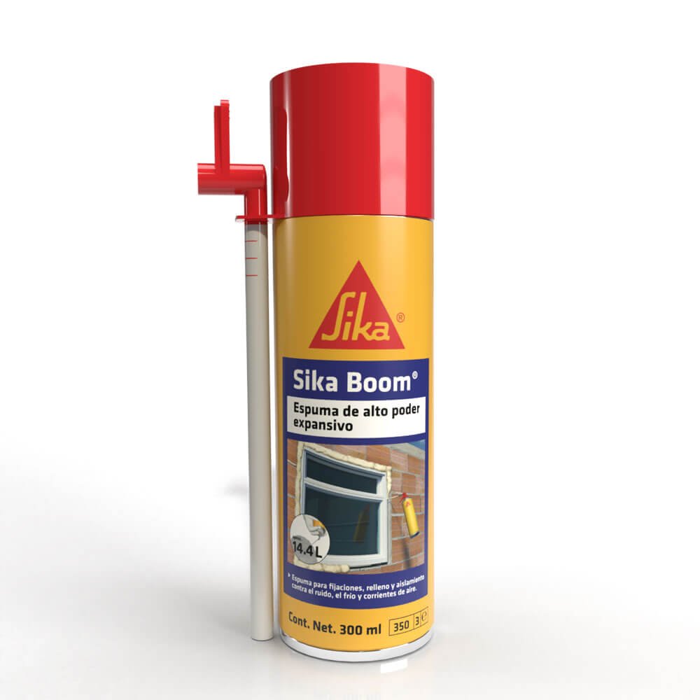 Rellenar espacios vacios entre elementos de construcción para evitar el ingreso de polvo, viento, ruido o frío - SIKA BOOM® S