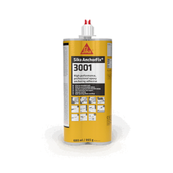 Hacer anclajes de barras y pernos  – Sika AnchorFix®-3001 Hacer anclajes de barras y pernos  – Sika AnchorFix®-3001
