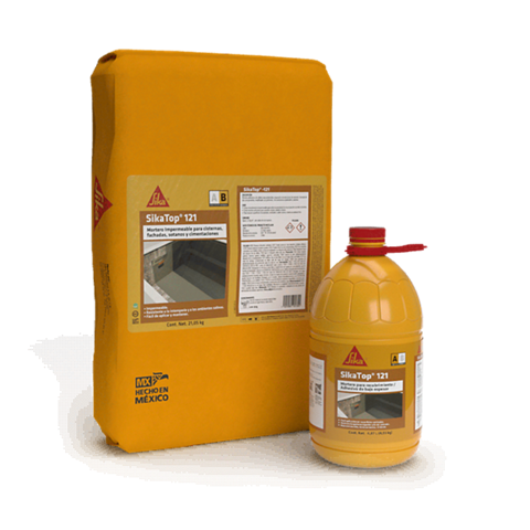 Impermeabilizar tanques de agua potable  - SikaTop®-121