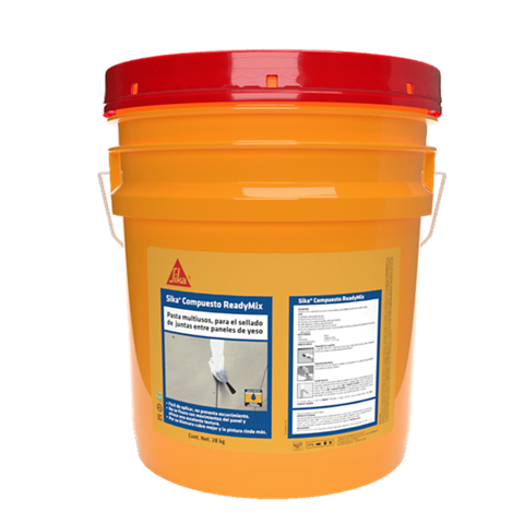Sellar juntas interiores entre placas de yeso en sistemas livianos   - Sika® Compuesto ReadyMix