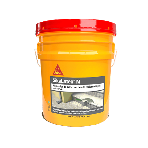Mejorar la adherencia de los morteros en muros y pisos porque se despegan  - SikaLatex® N